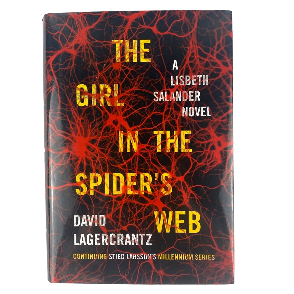 The Girl in the Spider's Web Hardcover Book by David Lagercrantz